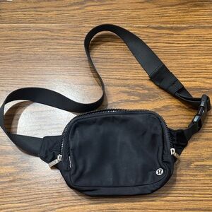 lululemon Black Belt Bag